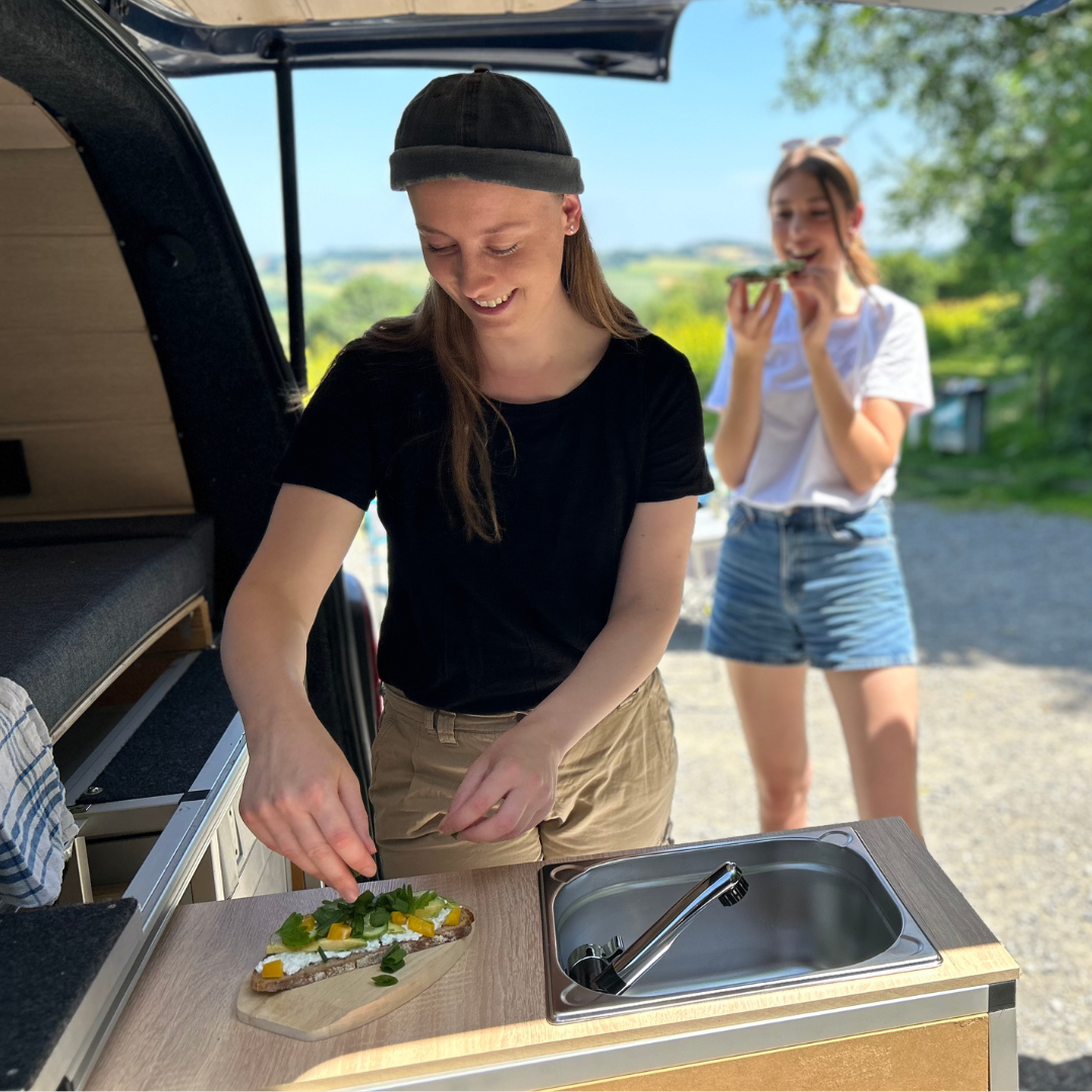 Beispiel Einbau Campingspüle