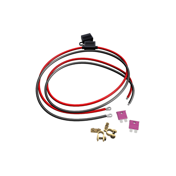 Batteriekabel 1,5 m 4 mm² M8 mit Sicherungshalter & Polklemmen