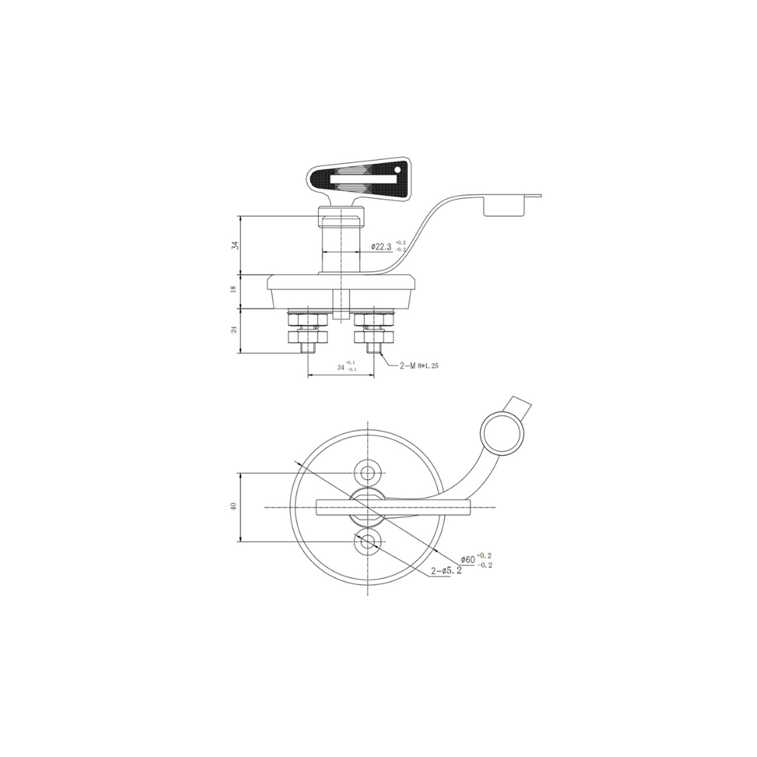Batterietrennschalter12V_24V_48V100AM8Zeichnung