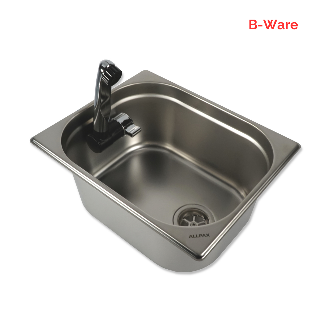 Camping Spülbecken Set 1 B-Ware ink. 12 V Armatur – camp-mates.de