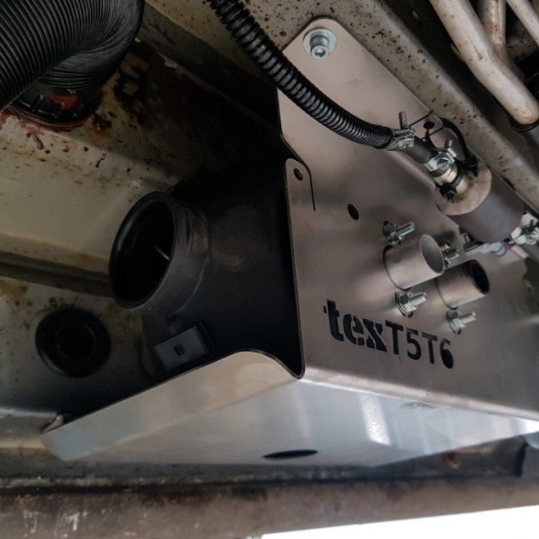 Heizungshalter Edelstahl – Unterflurmontage VW T5 / T6