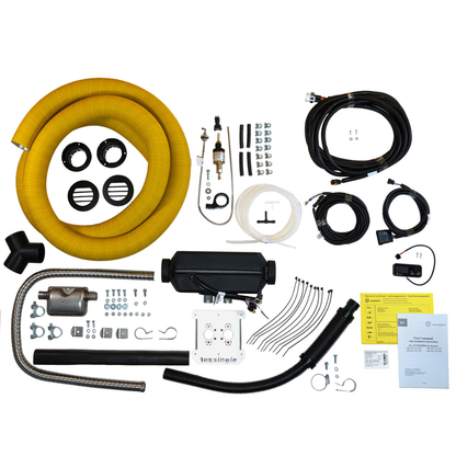 99% Camper-Kit-Standheizung 2 kW – Autoterm Air 2D, 12V, Comfort Control