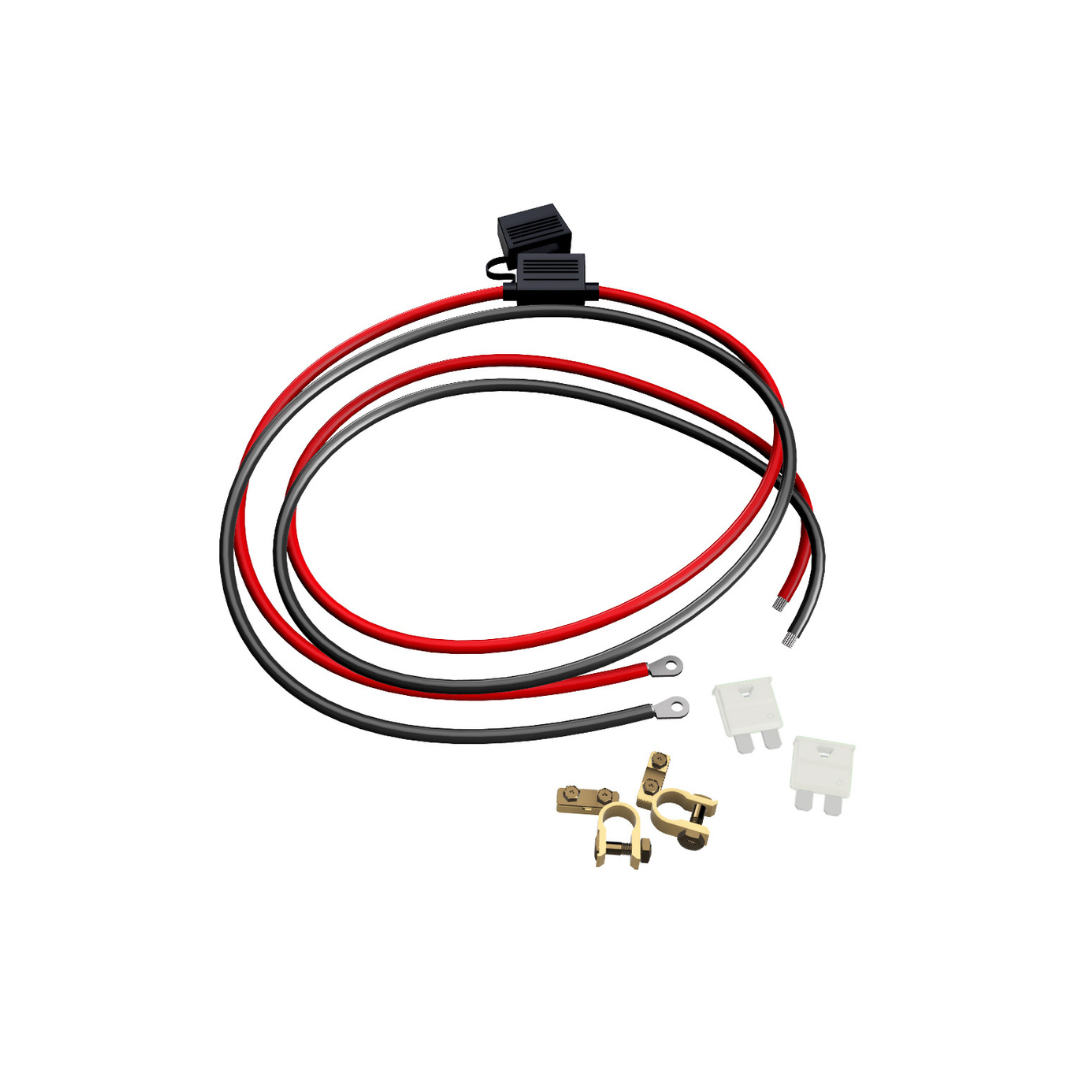 Batteriekabel 1,5 m 6 mm² M8 mit Sicherungshalter & Polklemmen