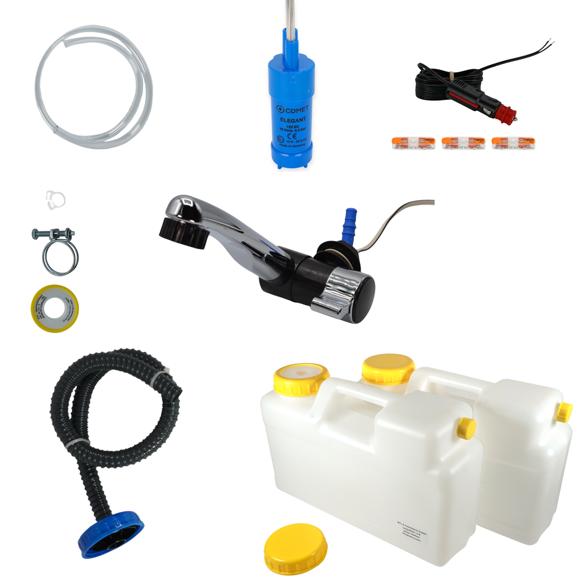 Camping-Wasser-Set 2 x 12 Liter