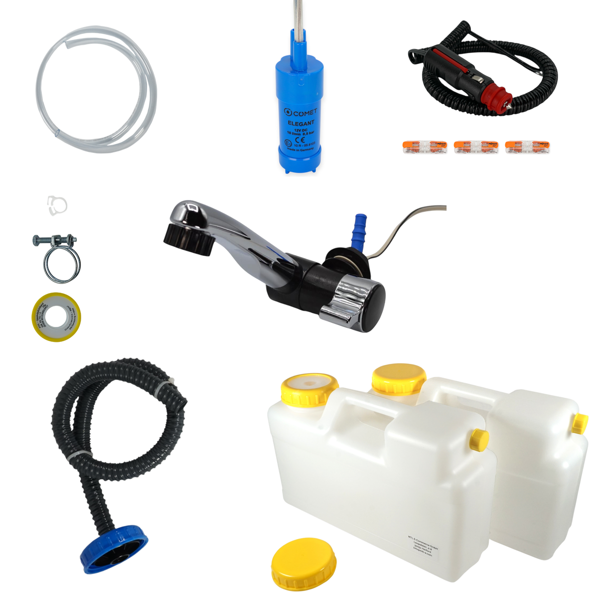 Camping-Wasser-Set 2 x 12 Liter