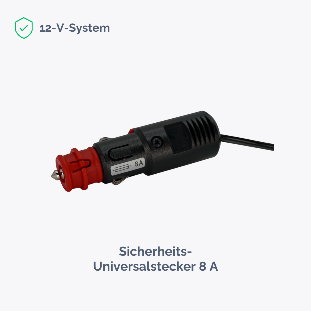 12-V-Sicherheits-Universalstecker