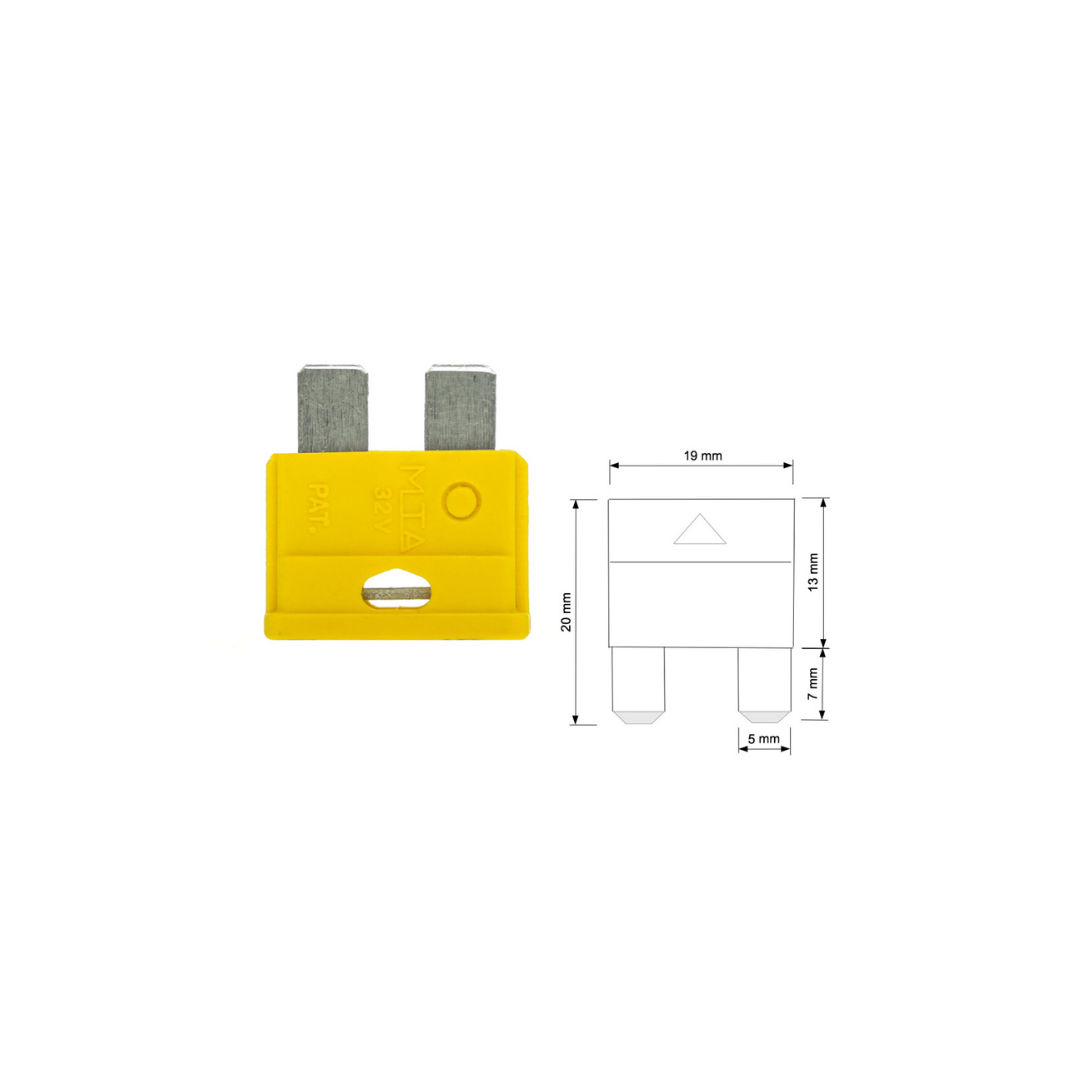 KFZ Flachsicherung 6–32V 5A–30A
