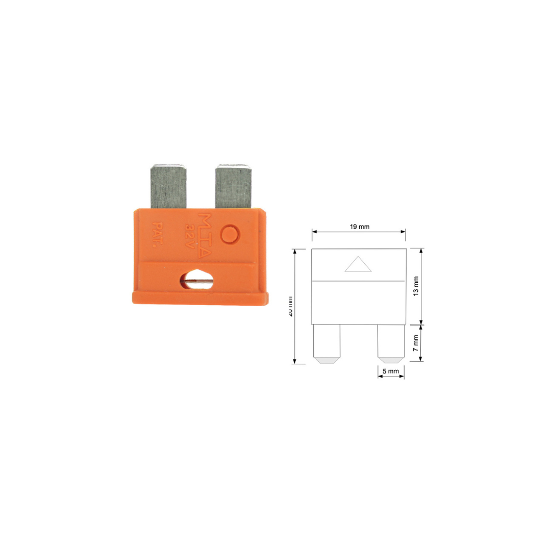 KFZ Flachsicherung 6–32V 5A–30A