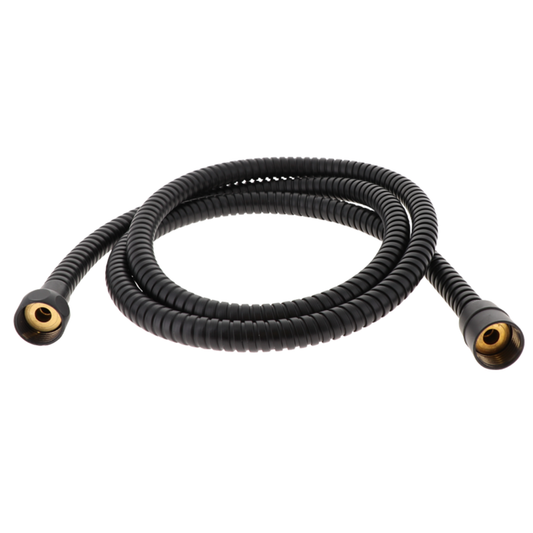 Comet Gliederschlauch 1,5 m – flexibel & mattschwarz – 1/2" Anschluss