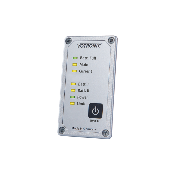 Votronic 2076 LED Remote Control S – Fernanzeige für Lade-/B2B-Wandler