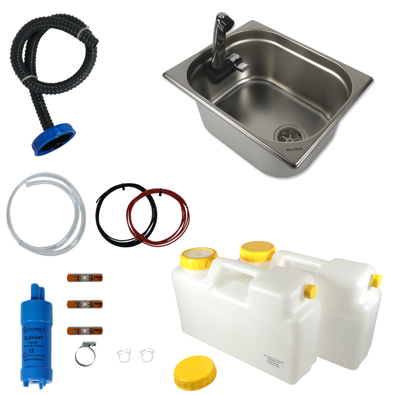 Spülbecken-Set für Dein Camper-Ausbau