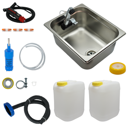 Camping Spülbecken Set 2 x 20 Liter