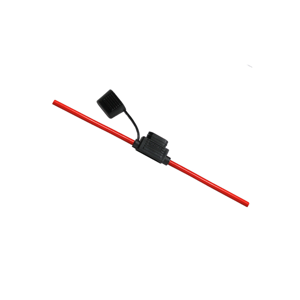 Flachsicherungshalter 2,5 mm² inkl. Kabel – 12-V für Camper & KFZ