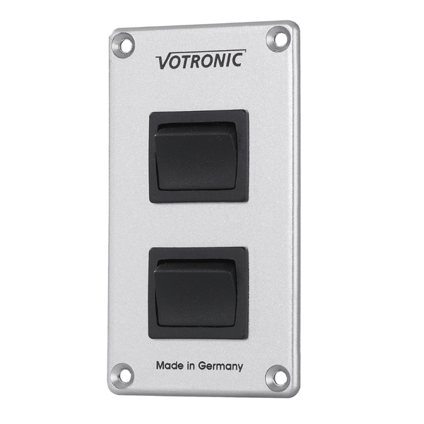 Votronic 1291 Schalter-Panel 2×16 A S
