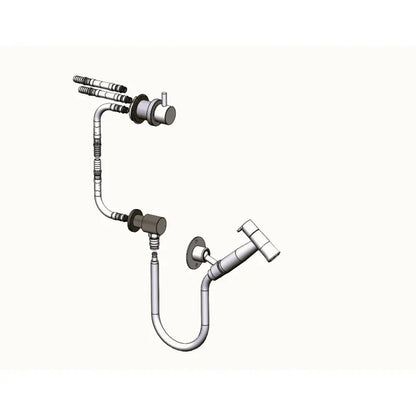 Camper-Dusche mit Warmwasser – Komplettset aus Edelstahl