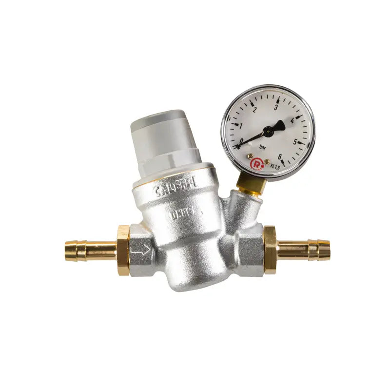Druckminderer einstellbar 1–5,5 bar mit Manometer